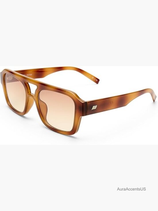 Subzero Shield Sunglasses Aviator Gradient Lens Gold main image 5